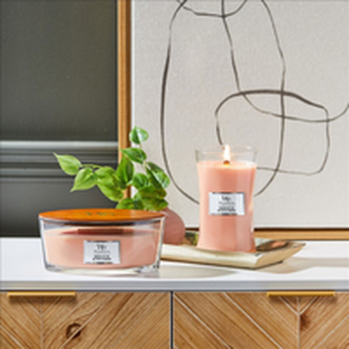 Duftlys Woodwick Ellipse Candles 453 g